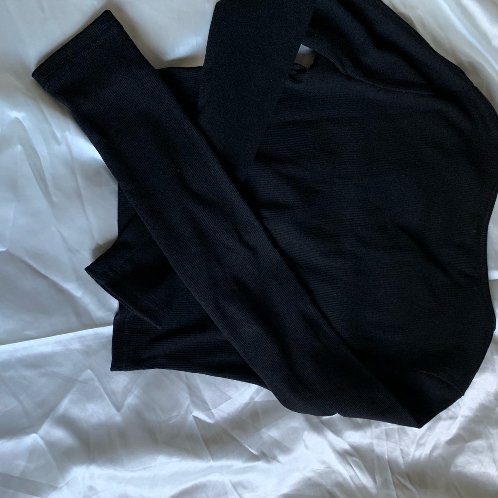 Black Baby Girl Long Sleeve Top (Women’s) - Picture 4 of 4